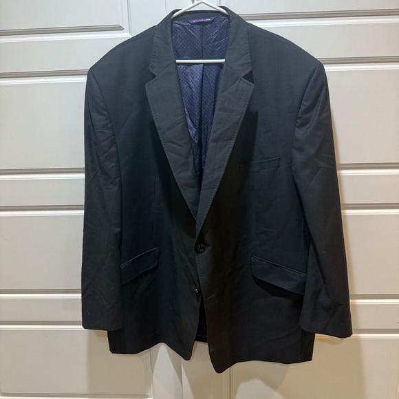 Ted Baker Endurance Blazer Wool Suit Jacket Made in Canada Size 56‎ - Picture 1 of 8